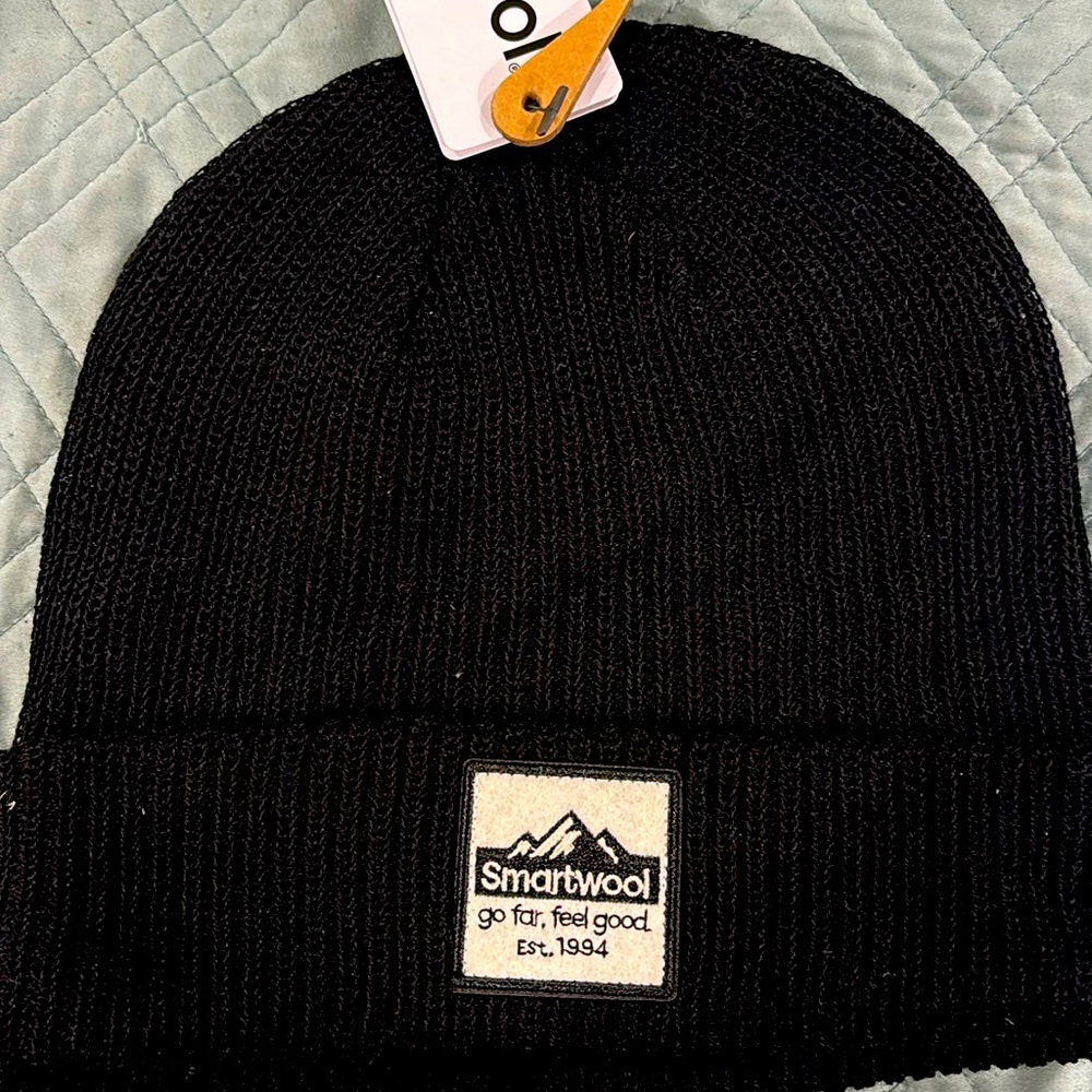 Smartwool black beanie